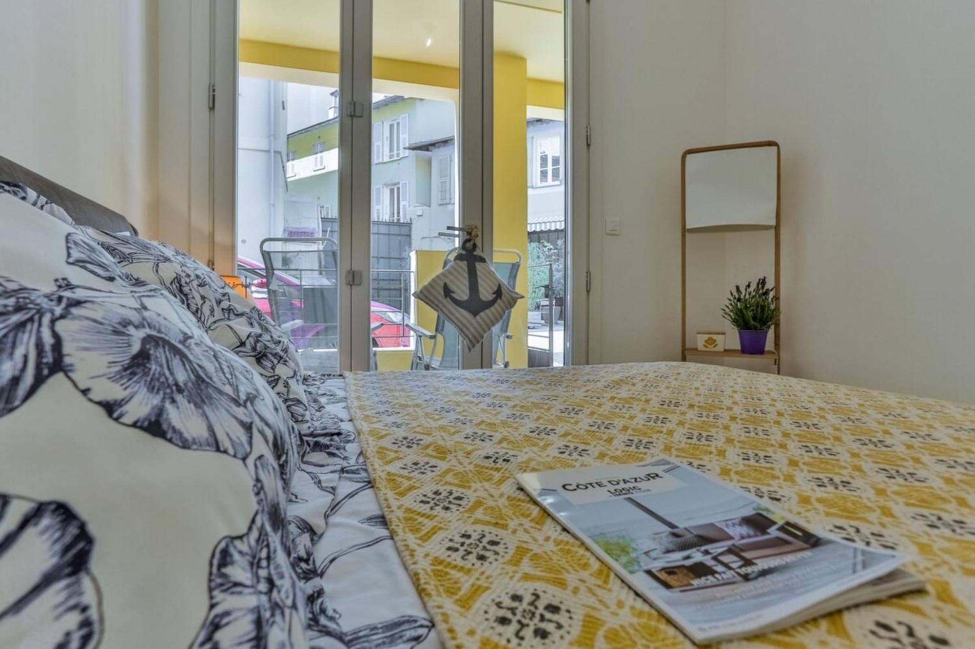France 82 Tp -1 Min From The Sea - Terrace - Parking Apartment Nice Luaran gambar